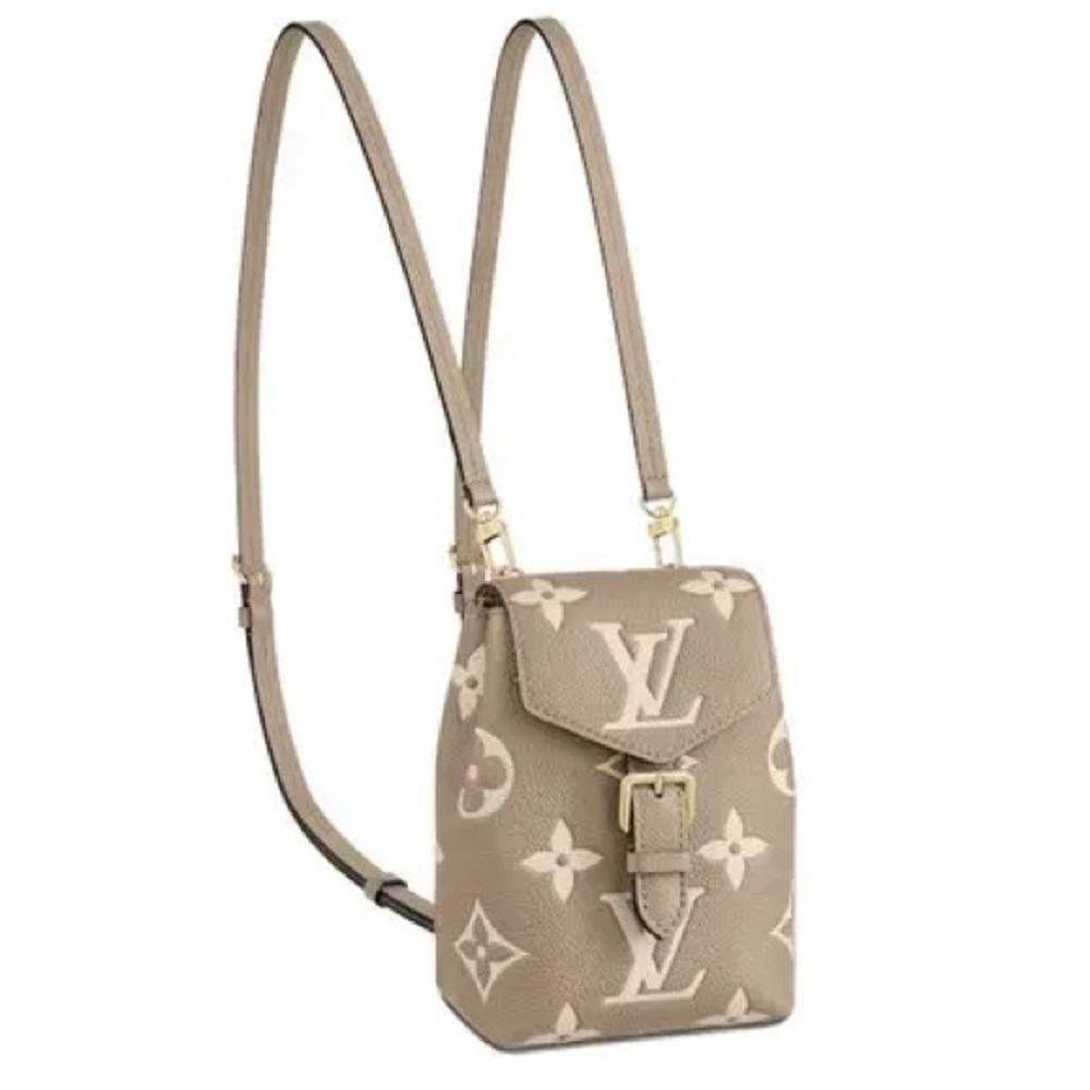 🆕 Louis Vuitton Style Tiny Backpack Monogram Emp… - image 1